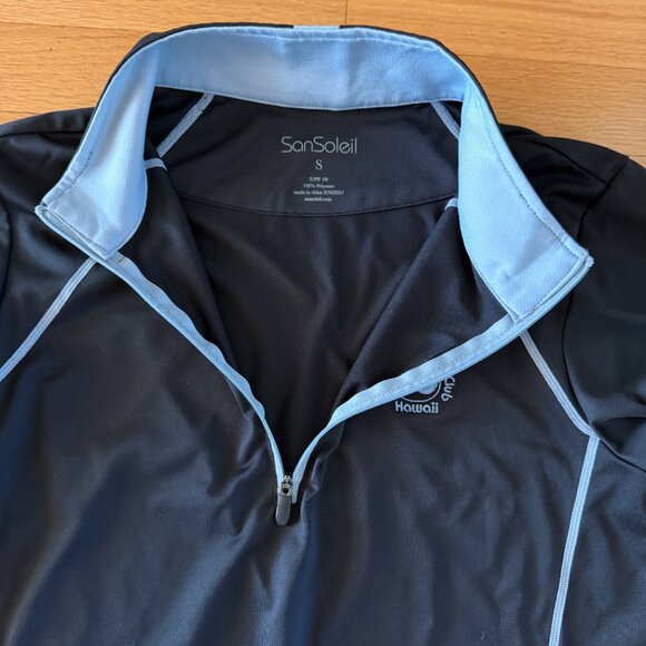 San Soleil UPF 50 Quarter Zip Pullover Size Small - Picture 4 of 8